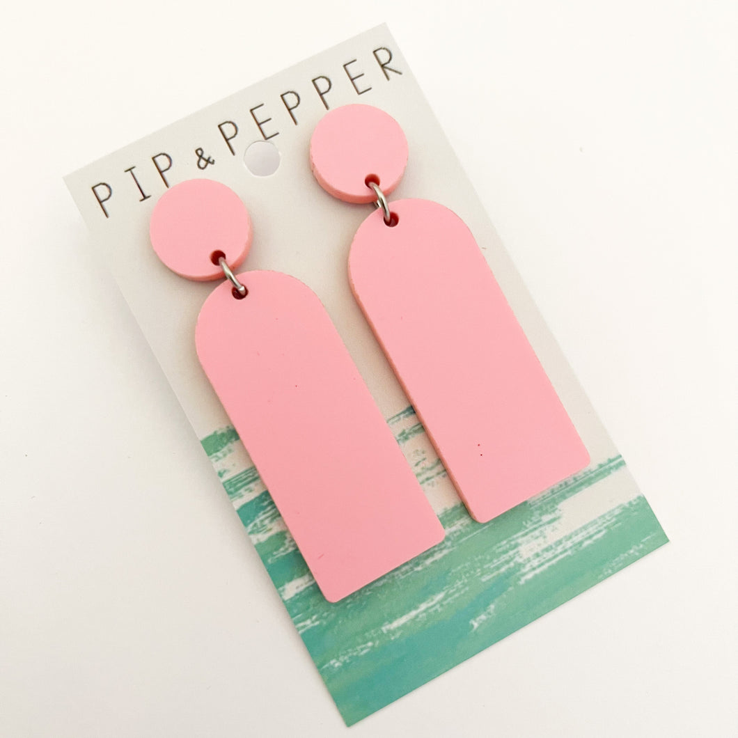 Arch Dangles (pink)