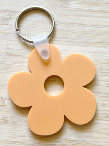 Flower Keychain (orange)