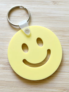 Smiley Face Keychain (yellow)